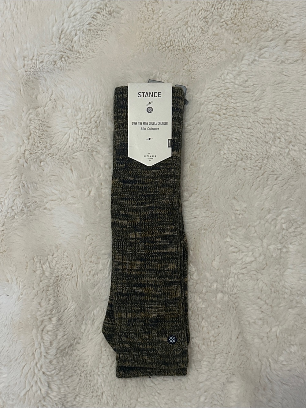 Stance Men’s Olive & Black Marled Over-the-Calf Socks